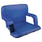 Hastings Home Hastings Home Extra Wide Stadium Chair - Blue 276337ORK - alternate 1
